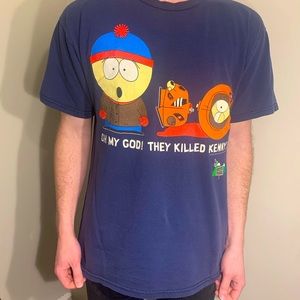 Vintage 1997 South Park “Oh My God They Killed Kenny” T-Shirt Size XL